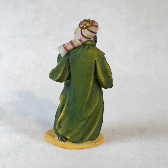 Grandeur Noel '01 Bethlehem Village Wiseman Collector O'Well Porcelain Resin - Picture 4 of 10
